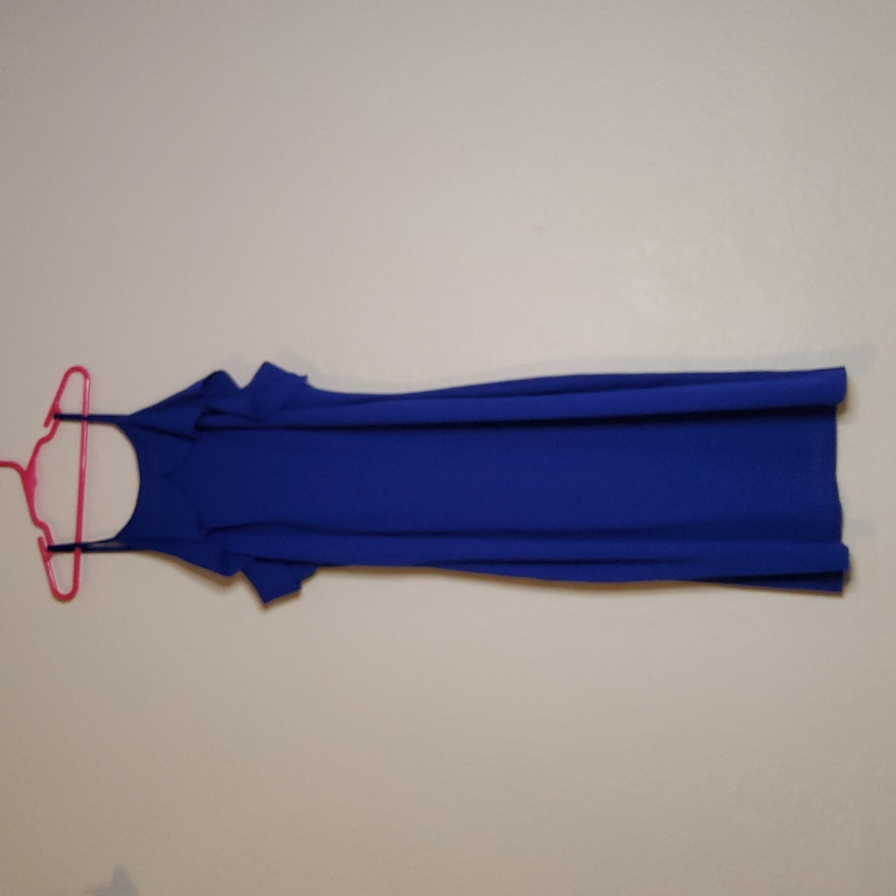 Blue dress